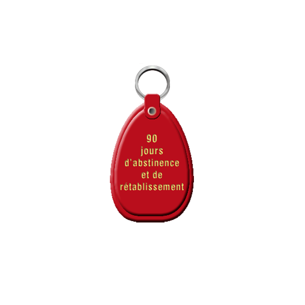 PORTE-CLÉS DE 90 JOURS