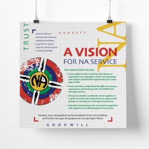 POSTER: VISION FOR NA SERVICE 28"X28"
