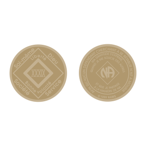 MÉDAILLON BRONZE FRANCAIS