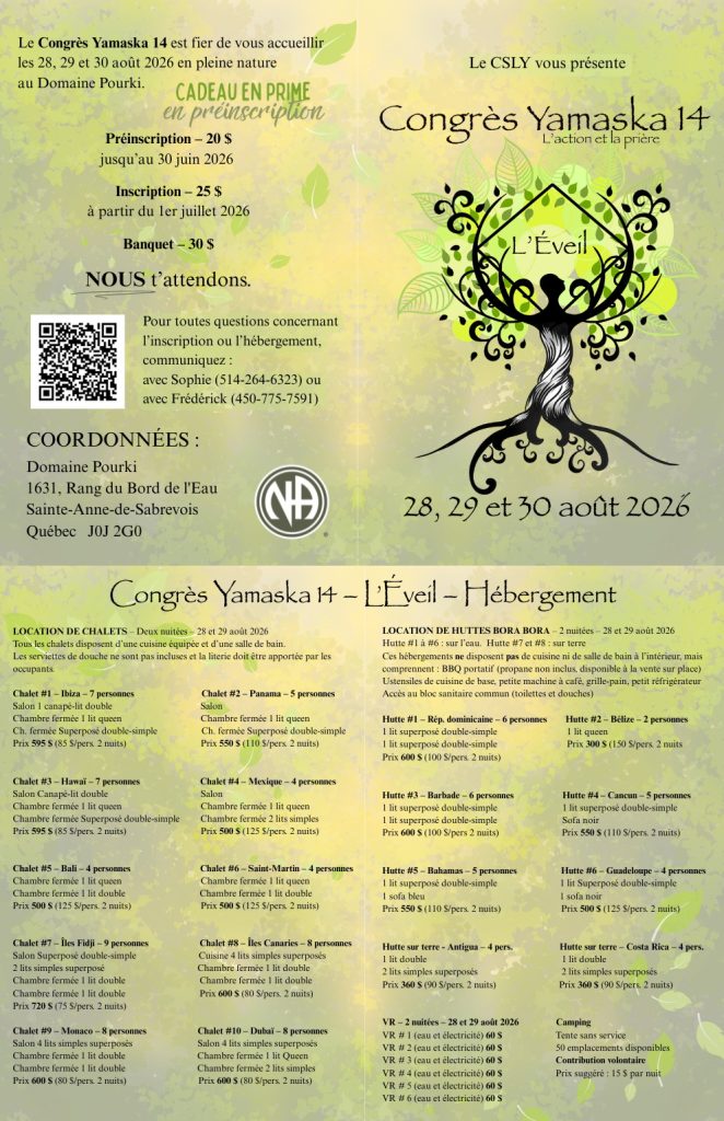 congres Yamaska